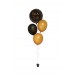 Ballonbouquet mit Wunschtext (ca. 43 cm)