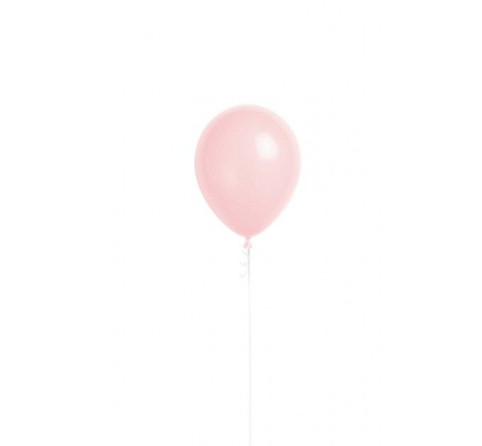 Latexballon "Pink Rose Pastel" heliumgefüllt (Ø ca. 28 cm) für viele Anlässe