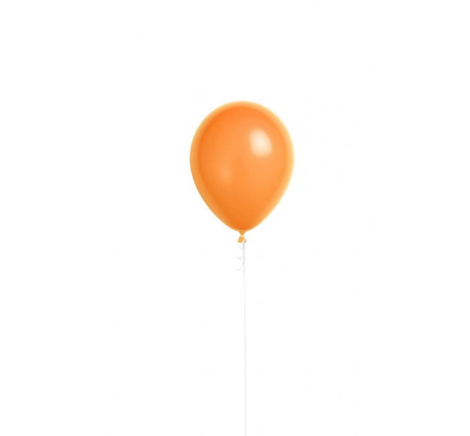 Latexballon "Tangerine" heliumgefüllt (Ø ca. 28 cm) für viele Anlässe