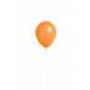 Latexballon "Tangerine" heliumgefüllt (Ø ca. 28 cm) für viele Anlässe