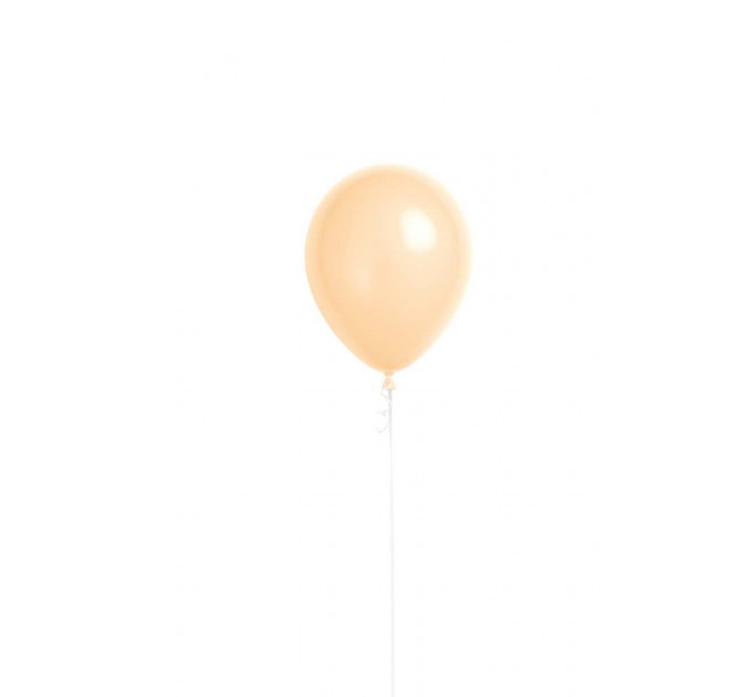 Latexballon "Peach Pastel" heliumgefüllt (Ø ca. 28 cm) für viele Anlässe