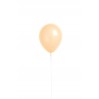 Latexballon "Peach Pastel" heliumgefüllt (Ø ca. 28 cm) für viele Anlässe
