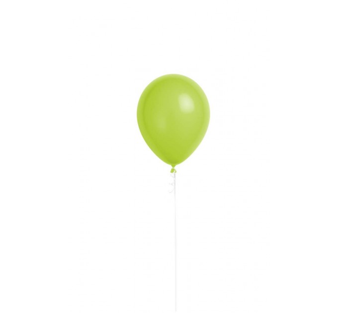 Latexballon "Kiwi" heliumgefüllt (Ø ca. 28 cm) für viele Anlässe