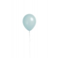 Latexballon "Dusty Blue" heliumgefüllt (Ø ca. 28 cm)