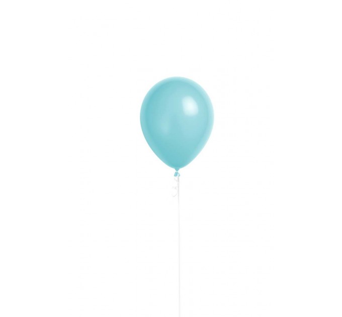 Latexballon "Pastel Blue" heliumgefüllt (Ø ca. 28 cm) – ideal für jeden Anlass