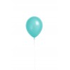 Latexballon "Carribean Blue" heliumgefüllt (Ø ca. 28 cm) – frische Farbnote für jeden Anlass