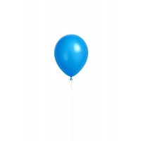Latexballon "Bright Royal Blue" heliumgefüllt (Ø ca. 28 cm)