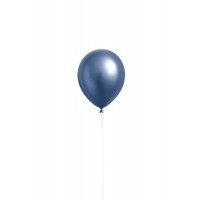 Latexballon "Azure Satin" heliumgefüllt (Ø ca. 28 cm)