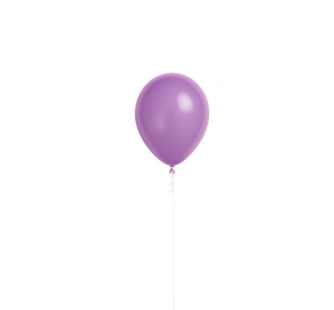 Latexballon "Purple" heliumgefüllt (Ø ca. 28 cm) – glänzendes Lila für stilvolle Highlights