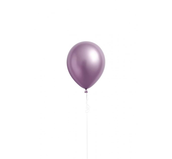 Latexballon "Purple Royal Satin" heliumgefüllt (Ø ca. 28 cm) – edles Lila mit glänzendem Satin-Finish