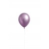 Latexballon "Purple Royal Satin" heliumgefüllt (Ø ca. 28 cm) – edles Lila mit glänzendem Satin-Finish