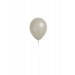 Latexballon "Grey" heliumgefüllt (Ø ca. 28 cm) – stilvolles Grau für elegante Dekorationen