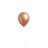 Latexballon "Rose Copper Satin" heliumgefüllt (Ø ca. 28 cm) – edler Rosé-Kupferglanz für besondere Anlässe