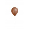 Latexballon "Chocolate" heliumgefüllt (Ø ca. 28 cm) – warmer Braunton für edle Akzente