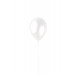 Latexballon "Clear Transparent" heliumgefüllt (Ø ca. 28 cm) – eleganter, transparenter Ballon für vielseitige Dekorationen