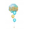 Ballonbouquet „Oh Baby“ – Größe M mit Folien- und Latexballons
