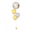 Ballonbouquet „Mom to be“ – ca. 45 cm Folienballon und Latexballons