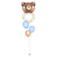 Ballonbouquet „Bärchen“ (ca. 61 x 88 cm)