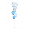 Ballonbouquet „It’s a Boy!“ – ca. 58 x 82 cm Folienballon und Latexballons 