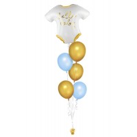 Ballonbouquet „Hello Baby“   (ca. 51x45 cm) 