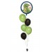 Dino Ballonbouquet mit Folienballon & 5 Latexballons