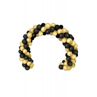 Ballonbogen Spirale – Ca. 2,2 m hoch, 6 m