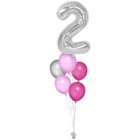 Ballon mit Zahl nach deiner Wahl (ca. 86 cm)