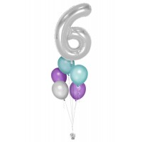 Ballon mit Zahl nach deiner Wahl (ca. 86 cm)