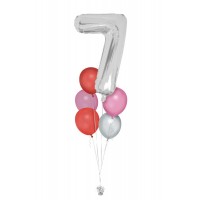 Ballon mit Zahl nach deiner Wahl (ca. 86 cm)