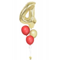 Ballon mit Zahl nach deiner Wahl (ca. 86 cm)