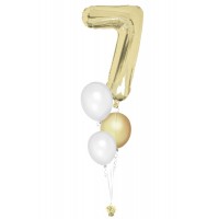 Ballon mit Zahl nach deiner Wahl (ca. 86 cm)