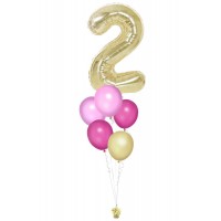 Ballon mit Zahl nach deiner Wahl (ca. 86 cm)