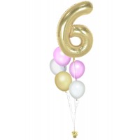 Ballon mit Zahl nach deiner Wahl (ca. 86 cm)