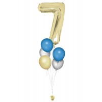 Ballon mit Zahl nach deiner Wahl (ca. 86 cm)