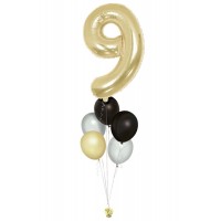 Ballon mit Zahl nach deiner Wahl (ca. 86 cm)