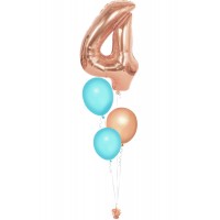 Ballon mit Zahl nach deiner Wahl (ca. 86 cm)