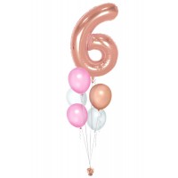 Ballon mit Zahl nach deiner Wahl (ca. 86 cm)