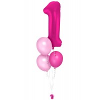 Ballon mit Zahl nach deiner Wahl (ca. 86 cm)