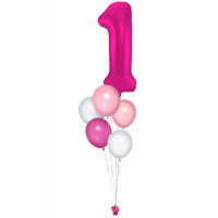 Ballon mit Zahl nach deiner Wahl (ca. 86 cm)