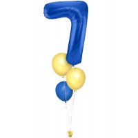 Ballon mit Zahl nach deiner Wahl (ca. 86 cm)