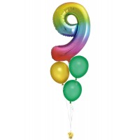 Ballon mit Zahl nach deiner Wahl (ca. 86 cm)