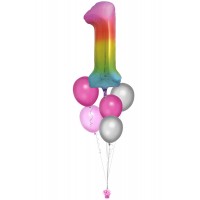 Ballon mit Zahl nach deiner Wahl (ca. 86 cm)