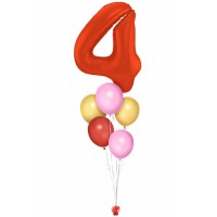 Ballon mit Zahl nach deiner Wahl (ca. 86 cm)