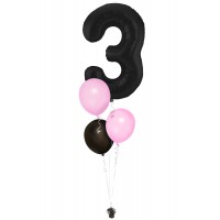 Ballon mit Zahl nach deiner Wahl (ca. 86 cm)