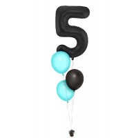 Ballon mit Zahl nach deiner Wahl (ca. 86 cm)