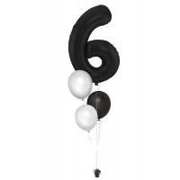Ballon mit Zahl nach deiner Wahl (ca. 86 cm)