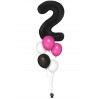 Zahlenballon-Bouquet mit 5 Heliumballons – Wunschzahl (ca. 86 cm)