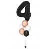 Zahlenballon-Bouquet mit 5 Heliumballons – Wunschzahl (ca. 86 cm)
