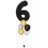 Ballon mit Zahl nach deiner Wahl (ca. 86 cm)