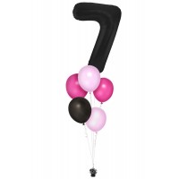 Ballon mit Zahl nach deiner Wahl (ca. 86 cm)